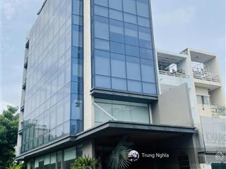 Tòa nhà 2 mặt tiền đường phan văn trị, diện tích 8x20m, hầm 6 tầng cho thuê