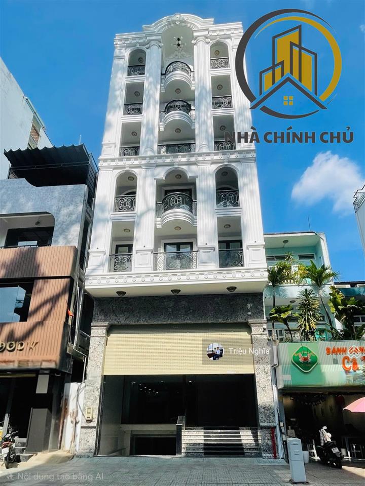 Tòa nhà đường nguyễn cư trinh diện tích 8x20m hầm 5 tầng cho thuê