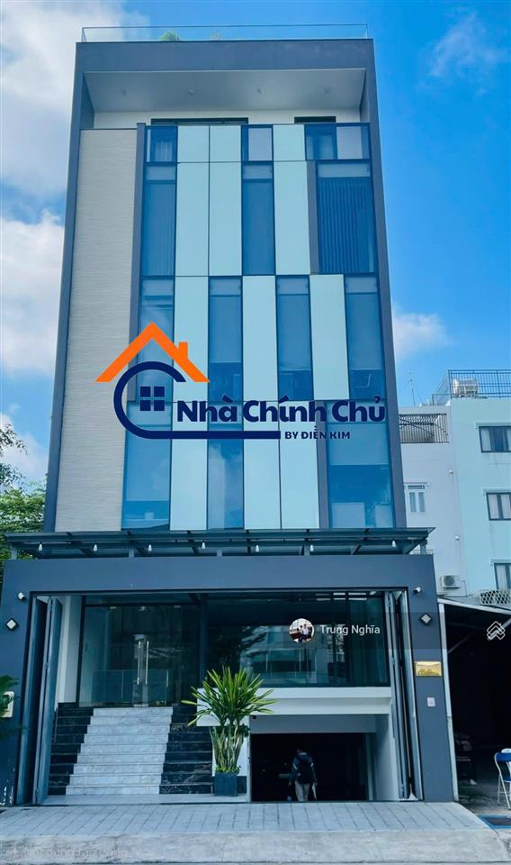 Tòa nhà đường nguyễn xí, diện tích 8x20m, hầm, 5 tầng cho thuê
