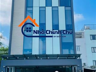 Tòa nhà đường nguyễn xí, diện tích 8x20m, hầm, 5 tầng cho thuê