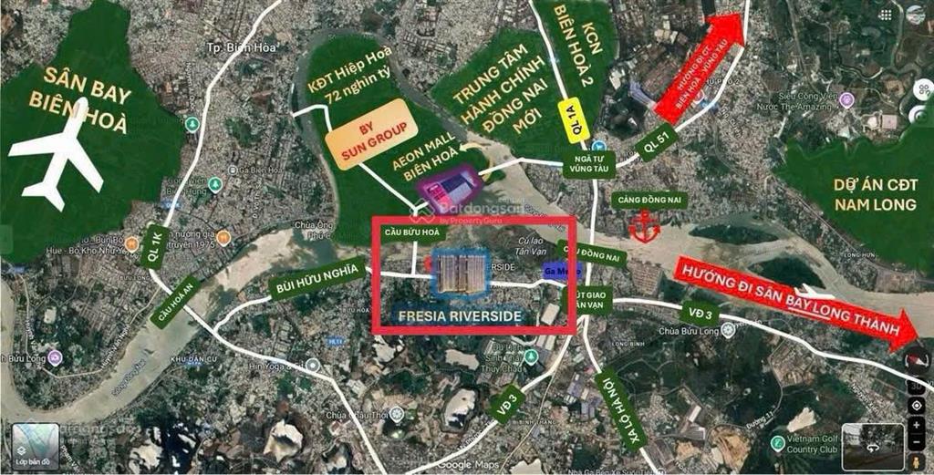Sở hữu căn hộ view sông đồng nai tại biên hòa với 420 triệu  đón sóng aeon mall & tthc đồng nai!