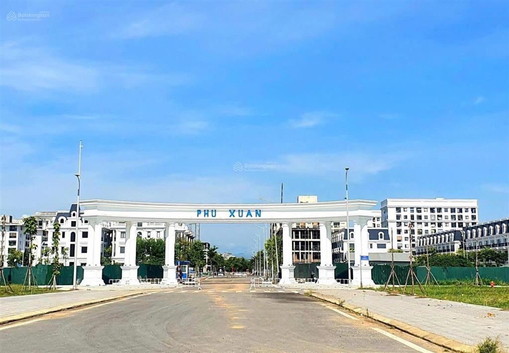 Bán shophouse 126m2 phú xuân city huế mặt tiền hiếm cho nhà đầu tư giữ tiền, khai thác lâu dài