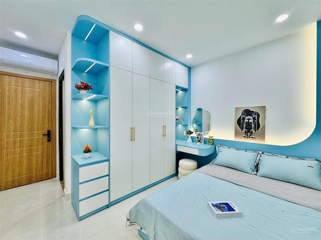 Nhà 4 tầng mới 100%, 56m2, đường 4m ô tô thông, giá 8.88 tỷ vị trí đs9, p9, gv