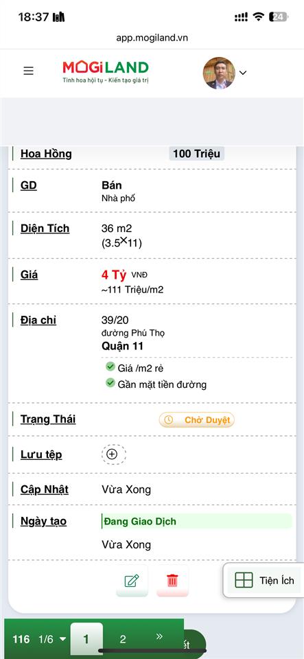 Hiếm nhà ngon âu cơ  phú trung  chỉ 5,2 tỷ