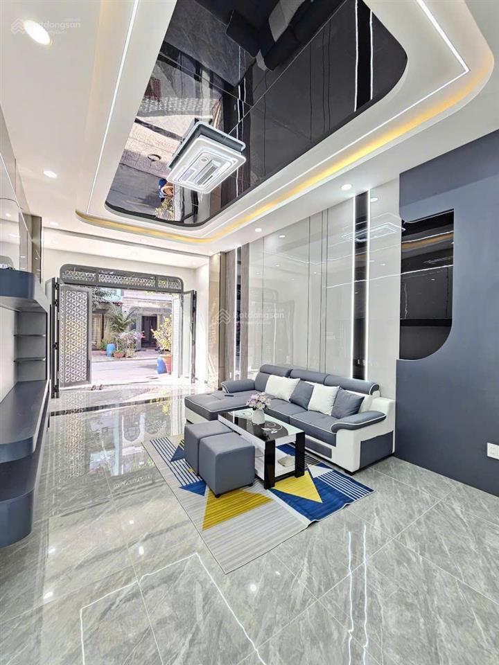 Ms7689 | bán nhà 1 trệt 2 lầu full nội thất đường 12m thông tân đông hiệp, dĩ an gần tp.hcm 6km