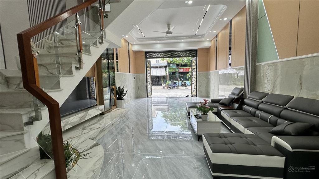 8692  bán nhà hoàn công 1t2l full nội thất gần chợ phú phong, bình chuẩn thuận an 4pn  sân ô tô