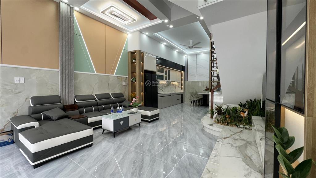 8692  bán nhà hoàn công 1t2l full nội thất gần chợ phú phong, bình chuẩn thuận an 4pn  sân ô tô