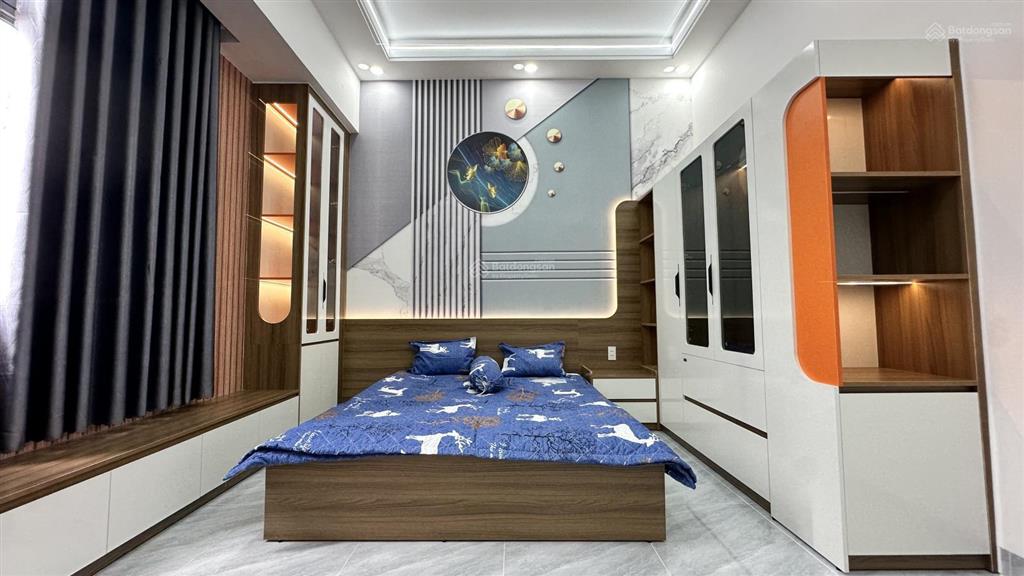 8692  bán nhà hoàn công 1t2l full nội thất gần chợ phú phong, bình chuẩn thuận an 4pn  sân ô tô