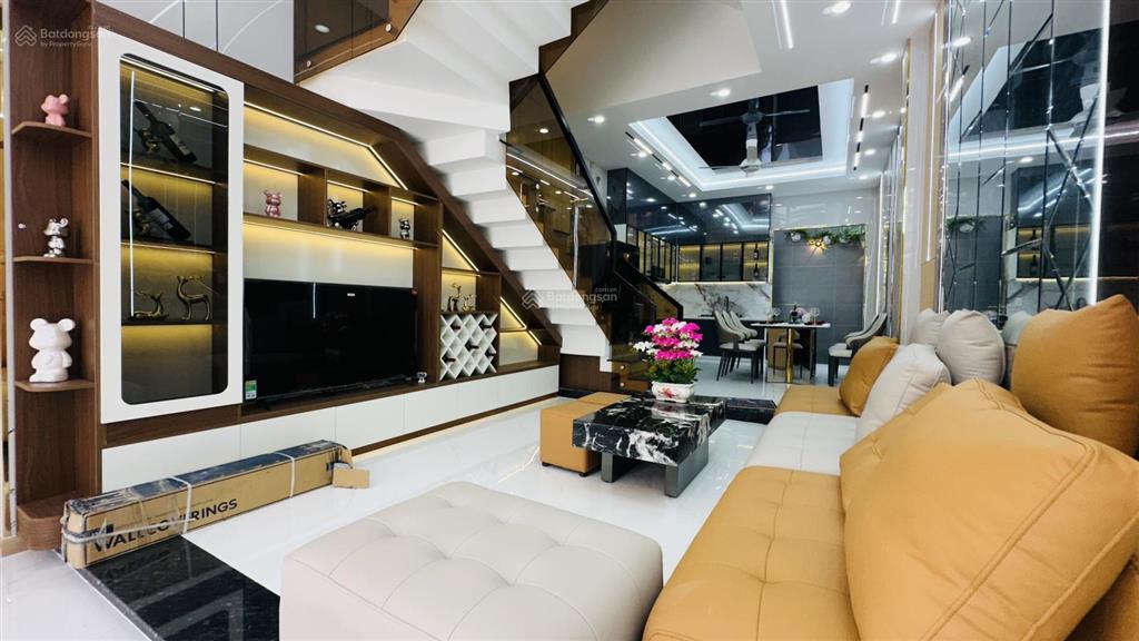 8862 nhà đẹp xây mới 1t2l gần chợ đêm hoà lân, p. thuận giao, thuận an  4pn  hoàn công  5,6 tỷ