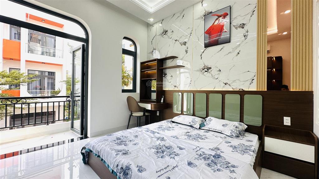 8862 nhà đẹp xây mới 1t2l gần chợ đêm hoà lân, p. thuận giao, thuận an  4pn  hoàn công  5,6 tỷ
