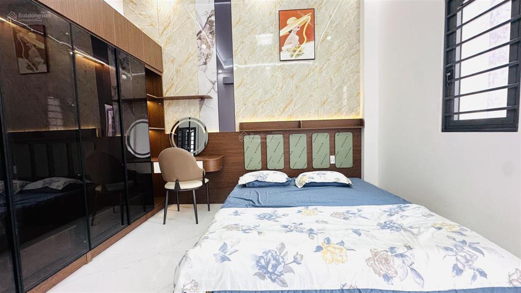 8862 nhà đẹp xây mới 1t2l gần chợ đêm hoà lân, p. thuận giao, thuận an  4pn  hoàn công  5,6 tỷ