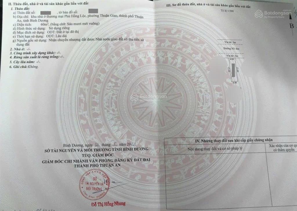 8862 nhà đẹp xây mới 1t2l gần chợ đêm hoà lân, p. thuận giao, thuận an  4pn  hoàn công  5,6 tỷ