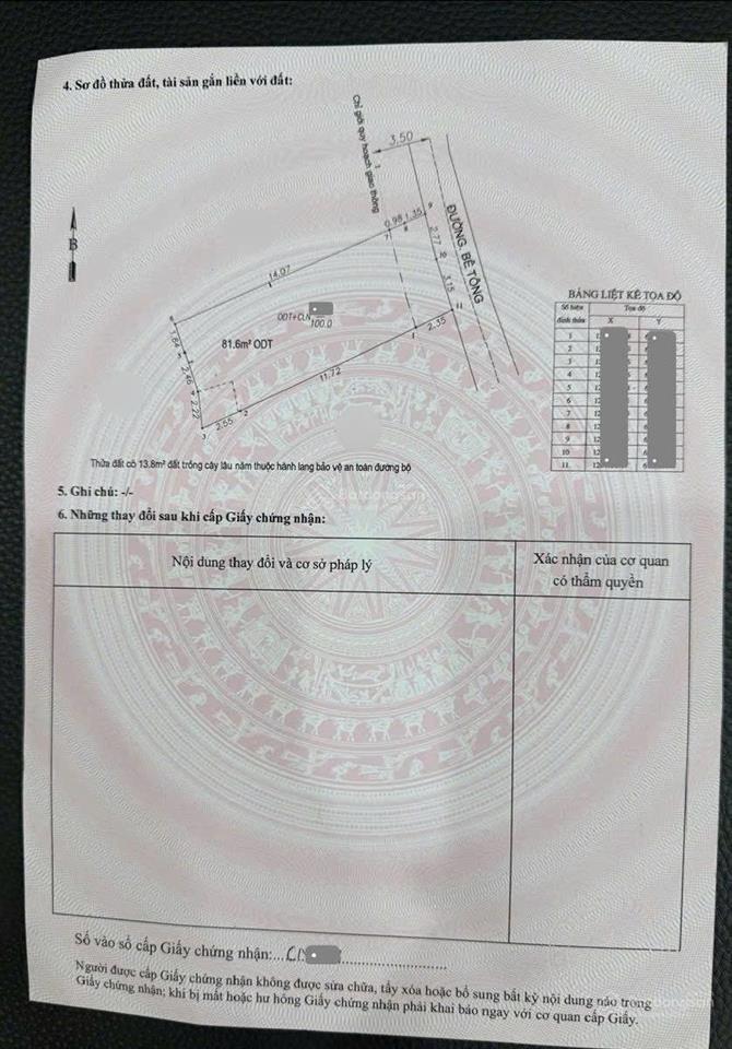 9009  bán đất 100m2 ngang 5,9m p. đông hòa, dĩ an, gần go dĩ an, đường 5,5m  giá chỉ 4,5 tỷ