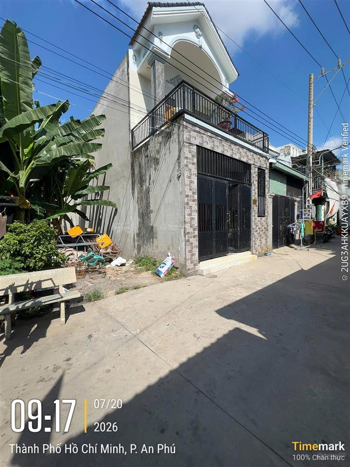 8517  đất đẹp giá tốt p. an phú, thuận an, gần lê thị trung, đường ôtô, 75m2 ngang 5m  2,65 tỷ