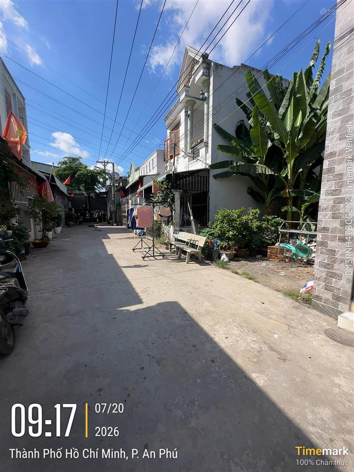 8517  đất đẹp giá tốt p. an phú, thuận an, gần lê thị trung, đường ôtô, 75m2 ngang 5m  2,65 tỷ