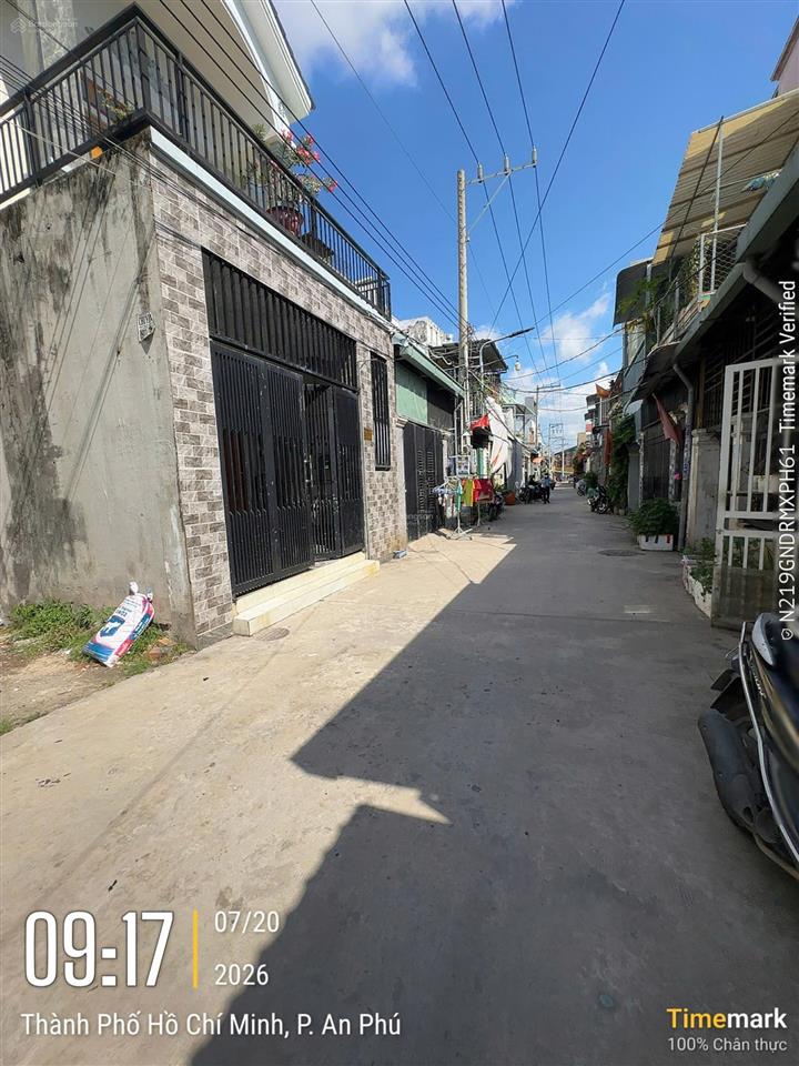 8517  đất đẹp giá tốt p. an phú, thuận an, gần lê thị trung, đường ôtô, 75m2 ngang 5m  2,65 tỷ