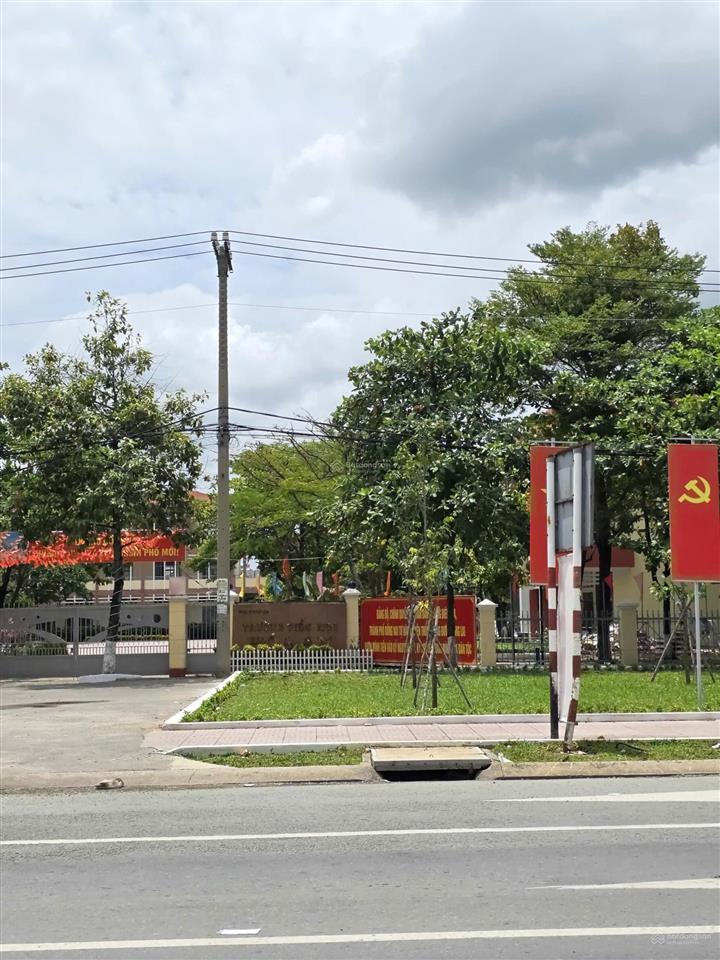 486 bán đất gần chợ hóa an, biên hòa, đ. hoàng minh chánh  89,6m2 tc 100% đường 8m thông  2,7 tỷ