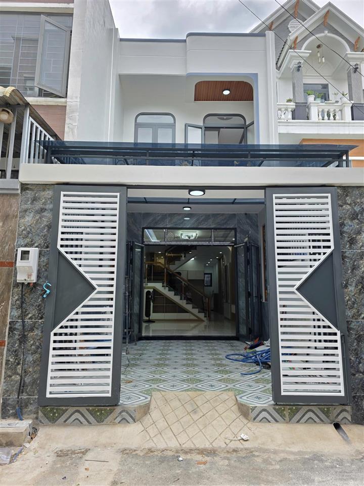 281  bán nhà 1 trệt 1 lầu gần ql1k, p. hóa an, tp. biên hòa  81,5m2  3pn  hoàn công  3,8 tỷ
