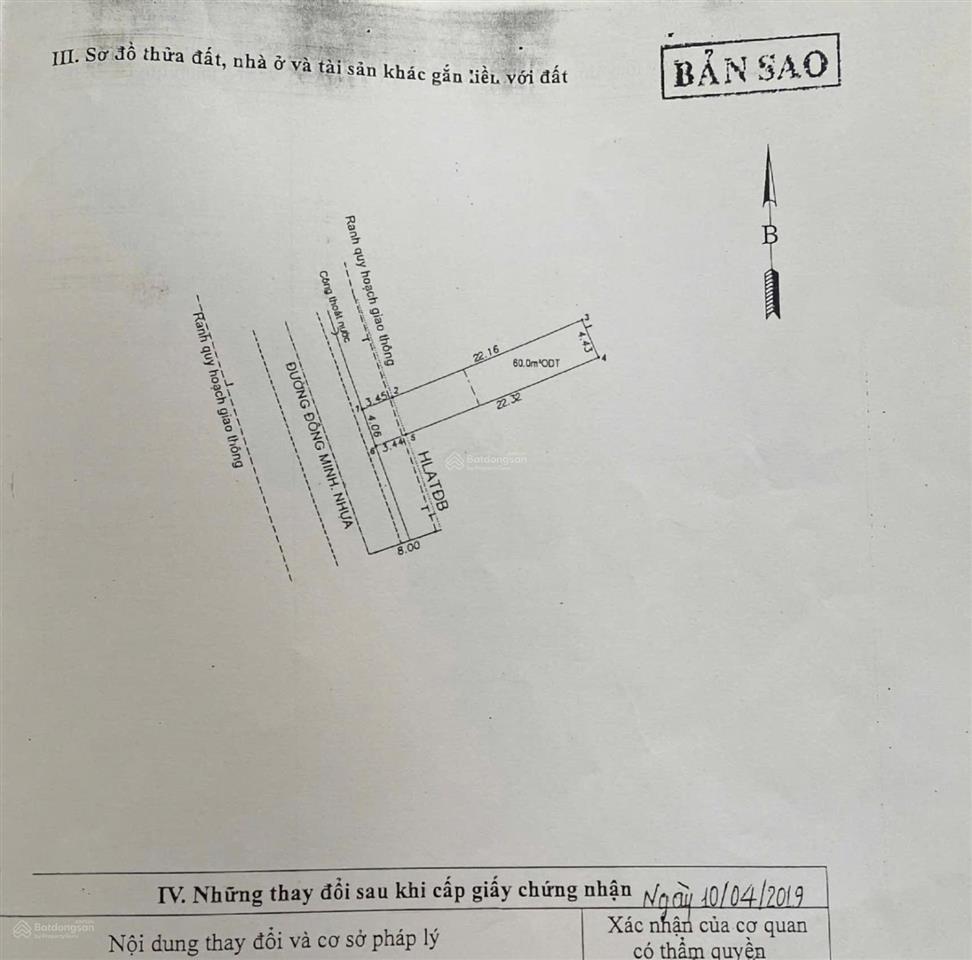 148 bán đất mặt tiền đông minh, đông hòa, dĩ an, gần big c dĩ an, dt 108,8m2 đường 13m  5 tỷ tl
