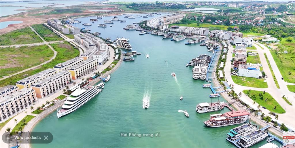Liền kề mặt cảng tuần châu vị trí trung tâm