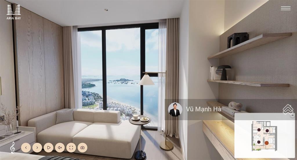 Aria bay studio nhỉnh 2,1 tỉ giá tốt nhất từ chủ đầu tư