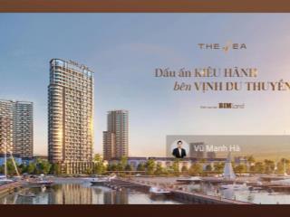 Quỹ độc quyền the sea căn hộ bến du thuyền 100% view vịnh