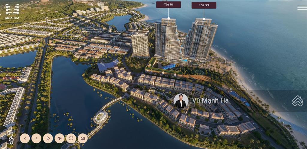 Aria bay quỹ studio tòa s full giá rẻ nhất dự án