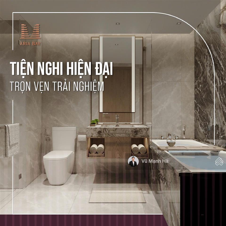 Aria bay tháp đôi đẹp hạ long giá đầu tư