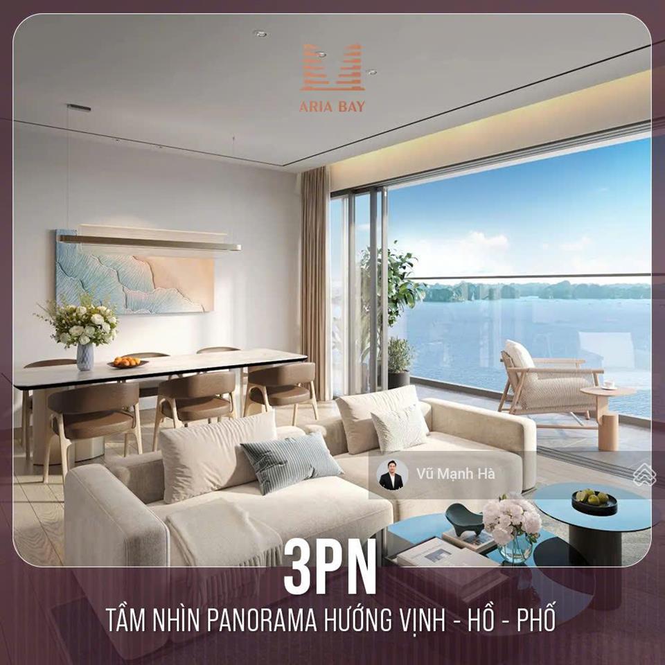 Aria bay tháp đôi đẹp hạ long giá đầu tư