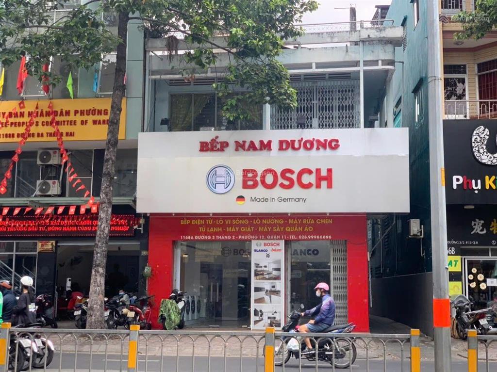 Bán góc 2mt đường 3/2, quận 11  dt 7m x 18m  cn 85m²  kc 3 tầng  giá 35 tỷ  hđt 90triệu