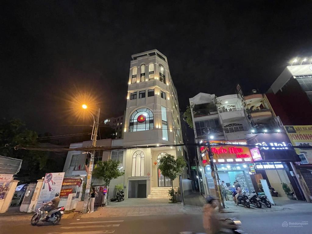 Bán góc 2 mt lê quang định, gò vấp dt 8 x 24 cn 184m2 kc hầm+7tầng/ hđt180triệu/thánggiá 70tỷ