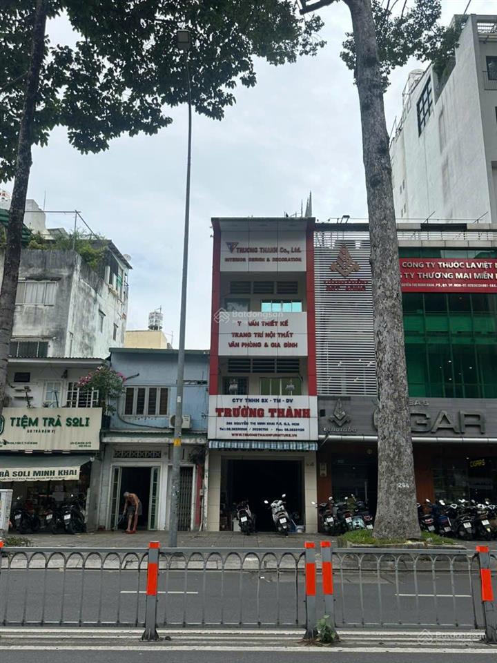 Bán nhà mt nguyễn thị minh khai, p.5, quận3 diện tích 4 x 23m  cn 92m²  kc 4tầng  giá 35 tỷ