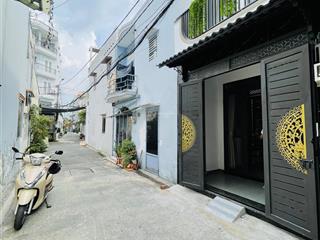 Hẻm xe hơi thông  nhà mới full nt  3 tầng  4pn  41m2 #5.97 tỷ tl