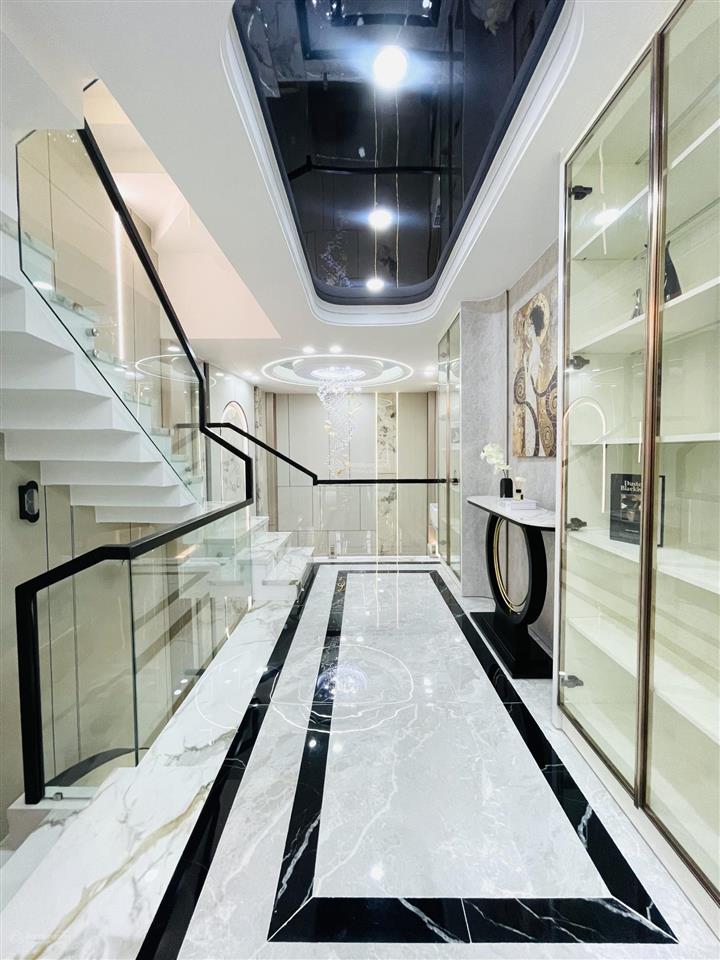 7.95 tỷ  xây mới 100% 5 tầng  hxh tránh nhau  kqh klg  40m2  ngay trường phan chu trinh gv