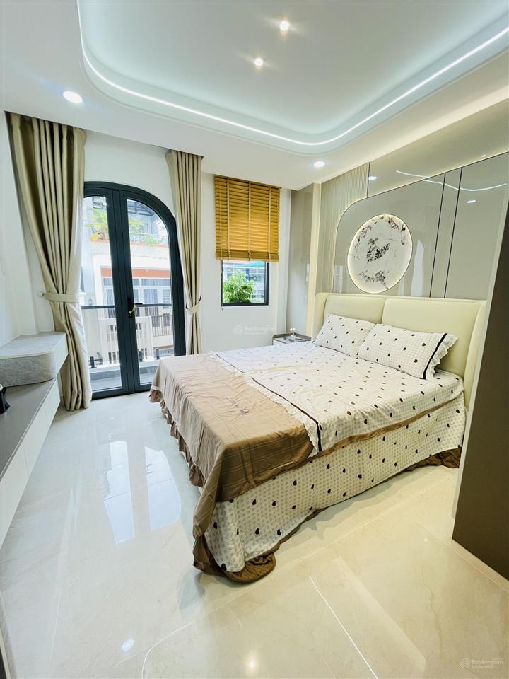 7.95 tỷ  xây mới 100% 5 tầng  hxh tránh nhau  kqh klg  40m2  ngay trường phan chu trinh gv
