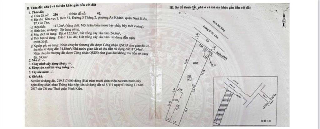Bán đất tại khu phố ẩm thực hồ bún xáng