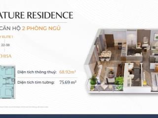 Bán ch 2pn, 69m2 tại imperia sky park, 6,4 tỷ vnd, chính chủ, hot