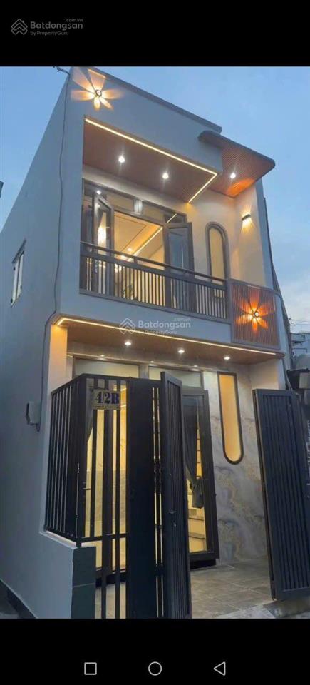 Bán nhà mới xinh lung linh gần chợ đầu mối đường nguyễn thị sóc  hẻm 5m giá 2.17 tỷ