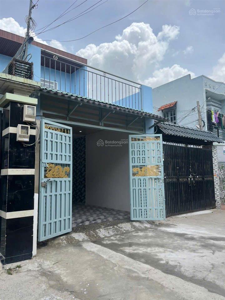 Nhà 1 trệt 1 lầu 1 sẹc nguyễn thị ngâu, hóc môn giá bán 2 tỷ 968 triệu (thương lượng)