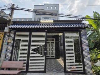 Thới tam thôn hóc môn nhà 1 lầu đẹp hẻm ô tô trần thị bốc dt 5x20 giá 4.2 tỷ