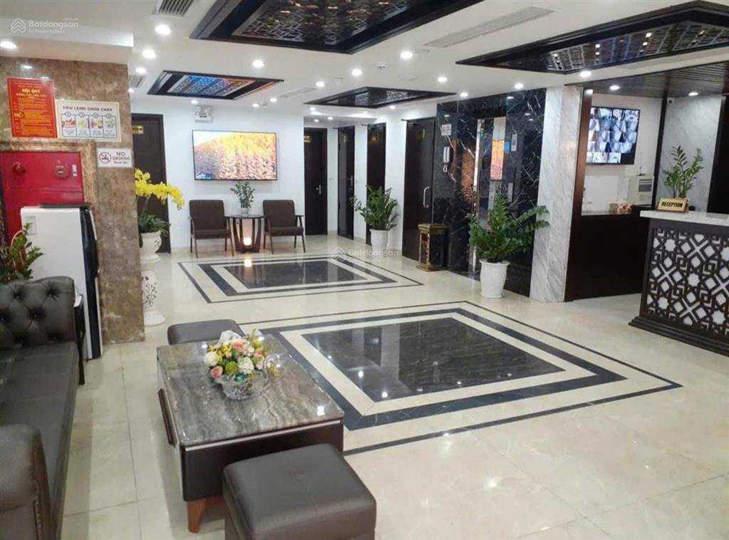 Bán khách sạn lê đức thọ 130m2 9 tầng mặt tiền 25m 1,5 tỷ 5 sao hđ thuê 600 triệu/tháng cc
