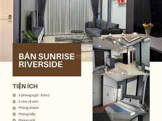 Deal hời sunrise riverside 3 pn 2wc 94m full nội thất mới 100% 6,x tỷ