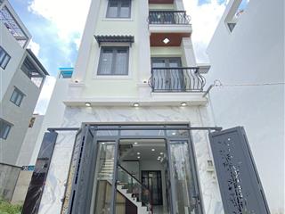 Siêu phẩm 4 tầng hẻm xe hơi 6m giáp tân phúdt 53m (4.55x11) chỉ 6tỷ25