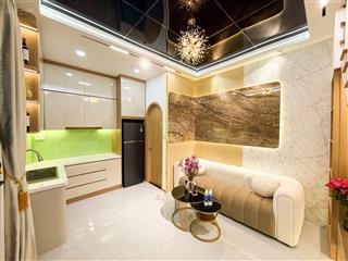 Nhà bình thạnh  3 tầng  2 pn master  ngang 5m  full nội thất