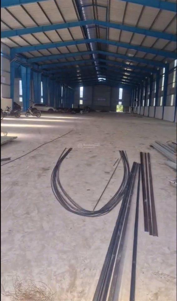 Xưởng cho thuê tại bến cát 4960m  giá 390tr/th