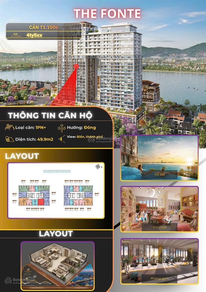 Nhật minh  căn ponte công năng 2 phòng ngủ giá cực tốt