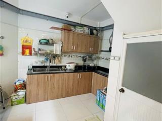 Xe hơi đỗ cửa thẳng 1 trục  sát vách quận 1 48m2 (4x12)  5 tầng 6pn sân thượng trước sau