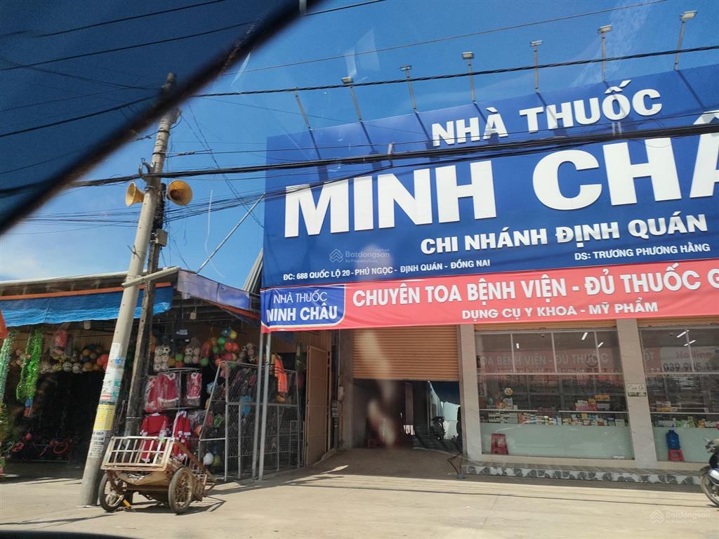 Hiếm bán đất thổ cư mặt tiền đường nhựa 2 ô tô, gần ql20 giá chỉ 640 triệu, ngay trung tâm xã