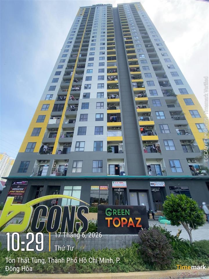 Giảm 369 triệu chỉ trong một đợt  căn 2pn bcons city 54m giá chỉ 2,4 tỷ bao thuế phí