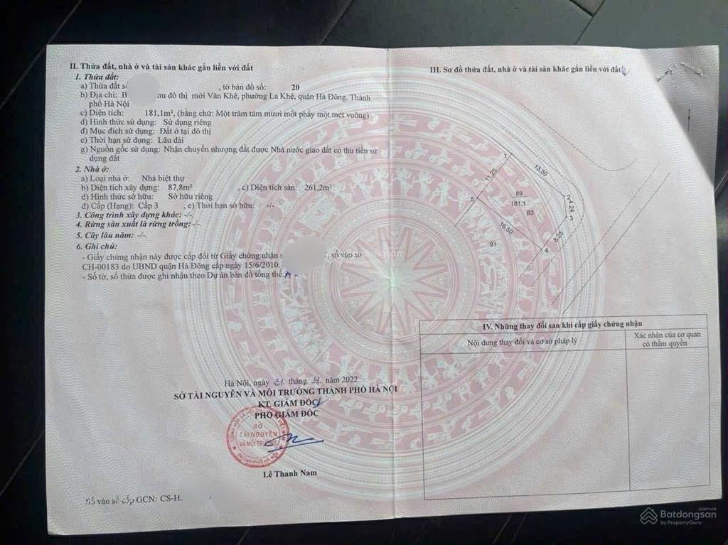Biệt thự góc văn khê 181m giá 49,6 tỷ | nhà đẹp sẵn ở | hàng hiếm hà đông